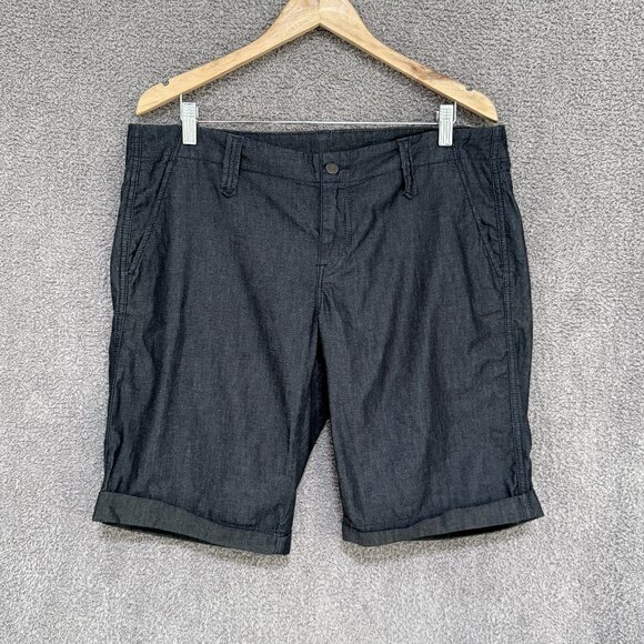 Banana Republic Chambray Denim 12" Bermuda Shorts - Picture 1 of 5